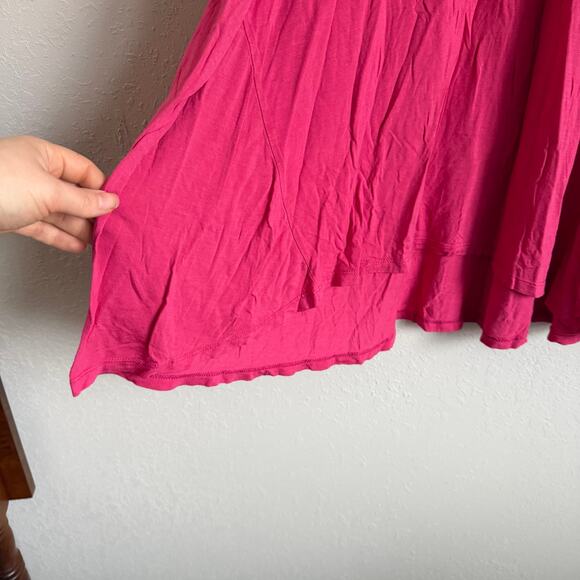 Sweaty Betty Hot Pink Flowy Relaxed Draped Athletic Tank Top Womens XL Workout - Picture 3 of 5